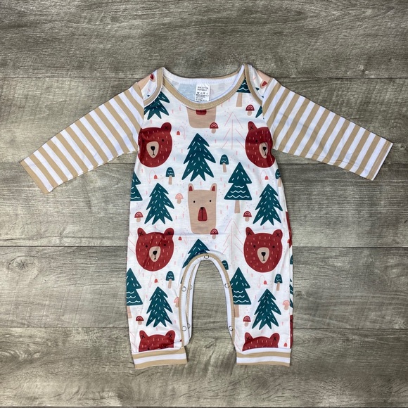 Other - New Boys bear forest romper